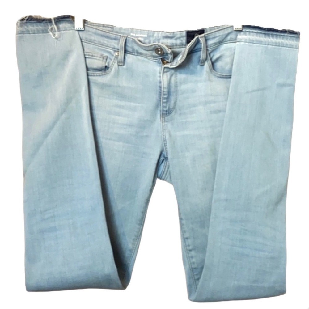 Ag  Adriano Goldschmied bleached skinny jeans